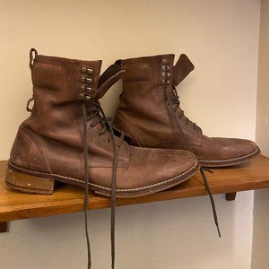 Brown Leather Cole Haan & Nike Boots - Men's Size 12